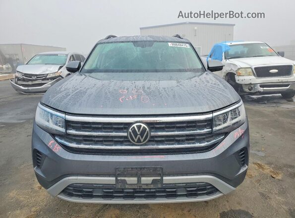 1V2DP2CA0MC581497 2021 VOLKSWAGEN ATLAS Gray Front view