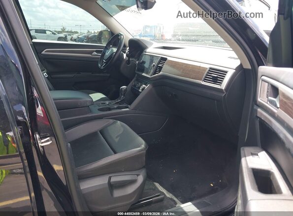 1V2DR2CA1JC587718 2018 VOLKSWAGEN ATLAS Black Սալոնի դիմացի տեսք
