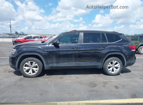 1V2DR2CA1JC587718 2018 VOLKSWAGEN ATLAS Black Սալոնի 360 աստիճան տեսք