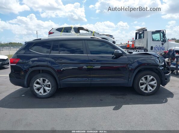 1V2DR2CA1JC587718 2018 VOLKSWAGEN ATLAS Black Սալոնի հետևի տեսք