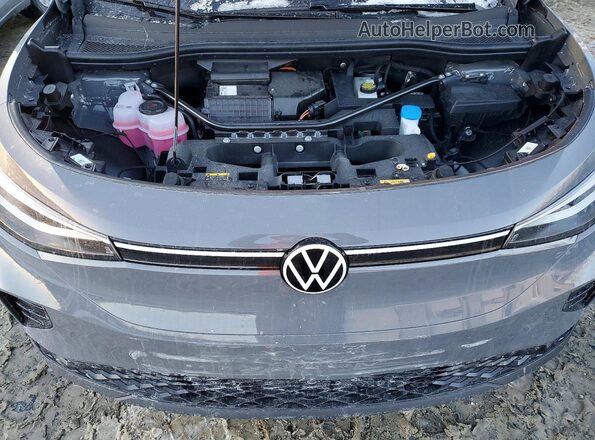 1V2DSPE82SC013674 2025 VOLKSWAGEN ID.4 Gray Widok komory silnika