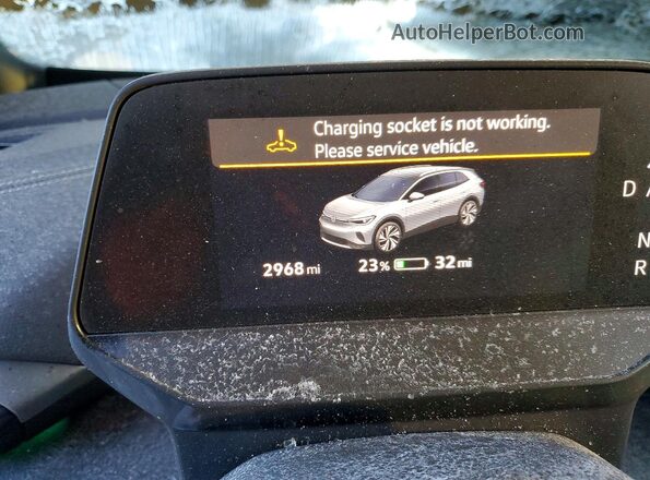 1V2DSPE82SC013674 2025 VOLKSWAGEN ID.4 Gray Widok zestawu wskaźników