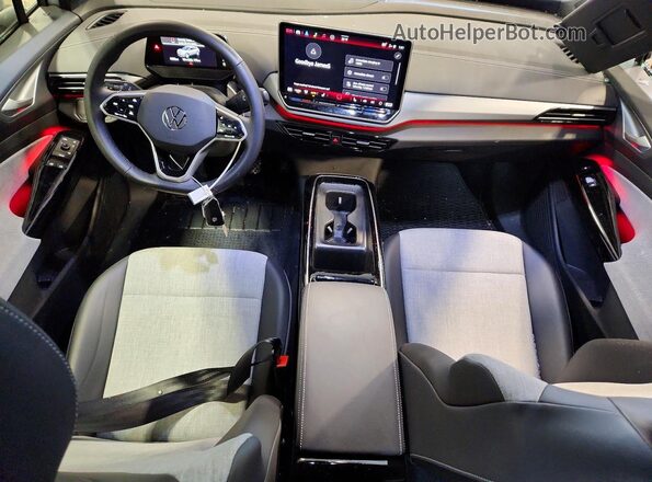 1V2DSPE87SC012679 2025 VOLKSWAGEN ID.4 Белый Вид панели приборов