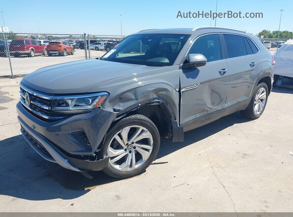 1V2EC2CA2LC200263 2020 VOLKSWAGEN ATLAS Gray Front left