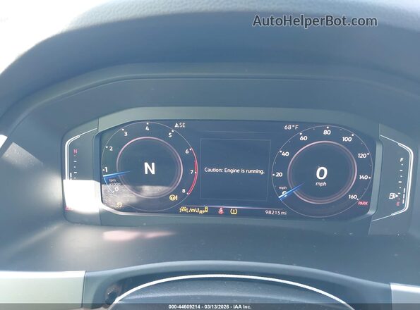 1V2EC2CA2LC200263 2020 VOLKSWAGEN ATLAS Gray Rear seats view