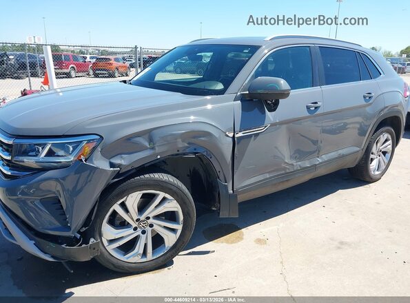 1V2EC2CA2LC200263 2020 VOLKSWAGEN ATLAS Gray Front view
