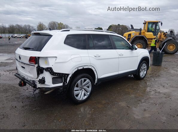 1V2ER2CA2MC567423 2021 VOLKSWAGEN ATLAS White Задня права чверть
