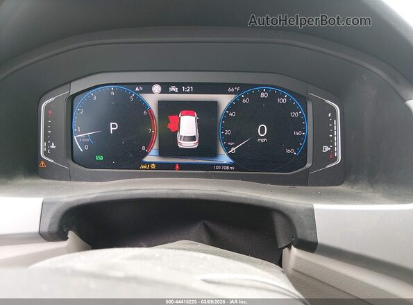 1V2ER2CA2MC567423 2021 VOLKSWAGEN ATLAS White Вид задніх сидінь
