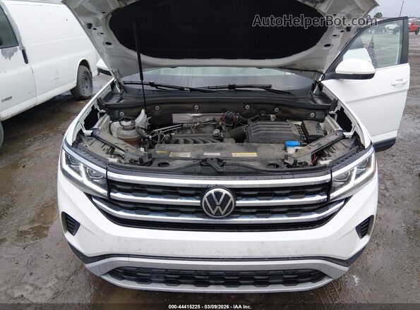 1V2ER2CA2MC567423 2021 VOLKSWAGEN ATLAS White Вид ззаду