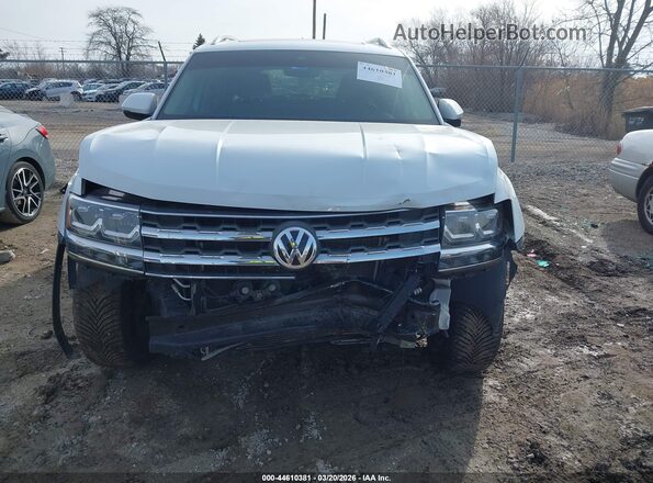 1V2ER2CAXJC576091 2018 VOLKSWAGEN ATLAS White წინა ხედი