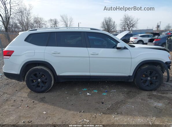 1V2ER2CAXJC576091 2018 VOLKSWAGEN ATLAS White უკანა სალონის ხედი