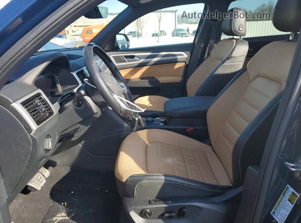 1V2FE2CA1NC212440 2022 VOLKSWAGEN ATLAS Blue Սալոնի դիմացի տեսք