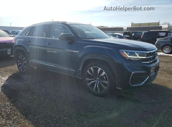 1V2FE2CA1NC212440 2022 VOLKSWAGEN ATLAS Blue Առջևի աջ