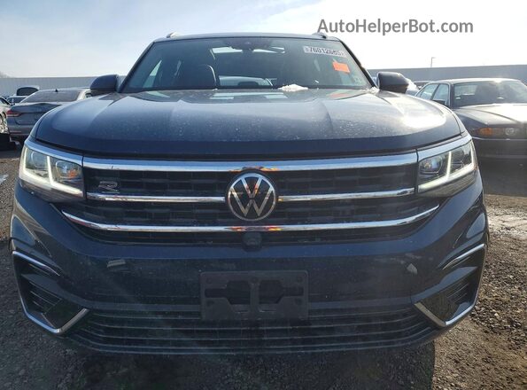 1V2FE2CA1NC212440 2022 VOLKSWAGEN ATLAS Blue Դիմացի տեսք