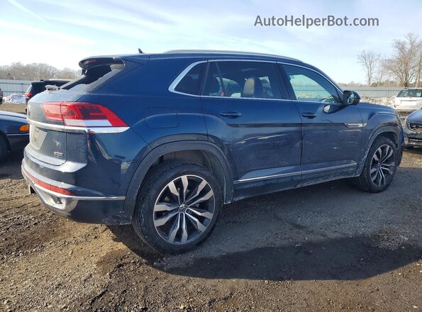 1V2FE2CA1NC212440 2022 VOLKSWAGEN ATLAS Blue Հետևի աջ
