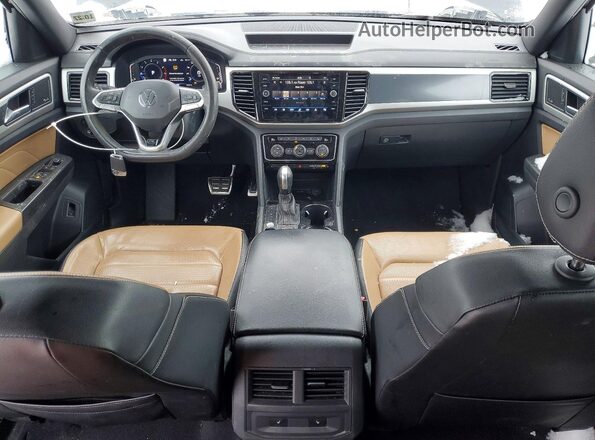 1V2FE2CA1PC207435 2023 VOLKSWAGEN ATLAS Black Вид панелі приладів