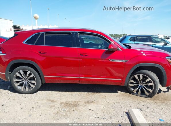 1V2FE2CA8PC205052 2023 VOLKSWAGEN ATLAS Red Սալոնի 360 աստիճան տեսք