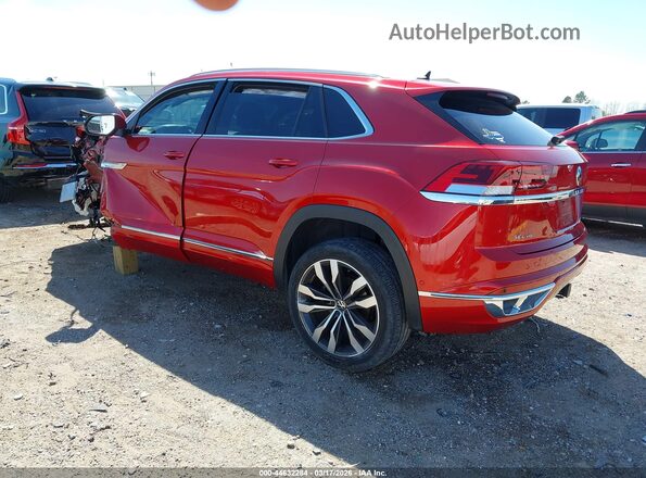 1V2FE2CA8PC205052 2023 VOLKSWAGEN ATLAS Red Հետևի ձախ