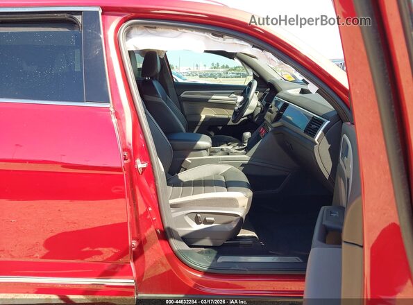 1V2FE2CA8PC205052 2023 VOLKSWAGEN ATLAS Red Սալոնի դիմացի տեսք