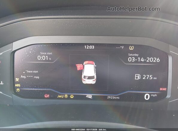 1V2FE2CA8PC205052 2023 VOLKSWAGEN ATLAS Red Հետևի նստատեղերի տեսք