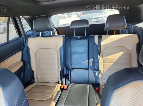 1V2FE2CAXMC205078 2021 VOLKSWAGEN ATLAS Black Вид задніх сидінь