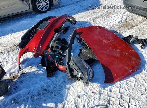1V2FMPE86PC013686 2023 VOLKSWAGEN ID.4 Red Widok naklejki z numerem VIN