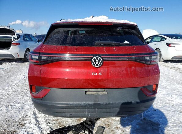 1V2FMPE86PC013686 2023 VOLKSWAGEN ID.4 Red Widok z tyłu