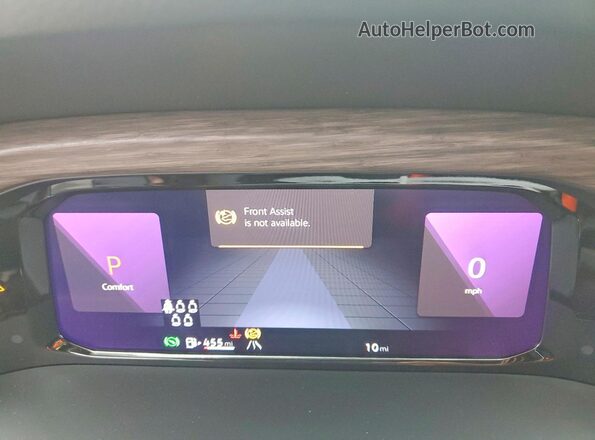 1V2FN2CAXTC505119 2026 VOLKSWAGEN ATLAS Green Instrument cluster view