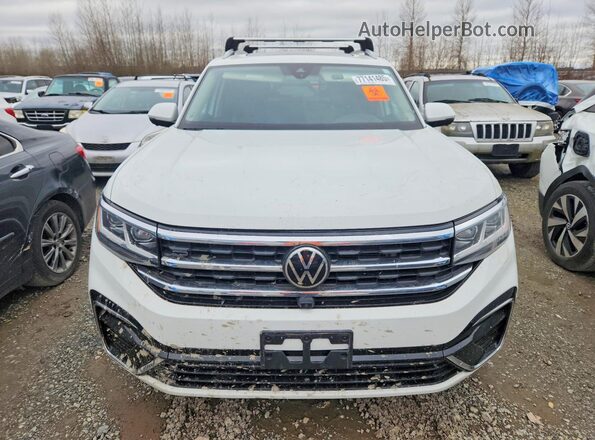 1V2FR2CA2MC539724 2021 VOLKSWAGEN ATLAS White Դիմացի տեսք