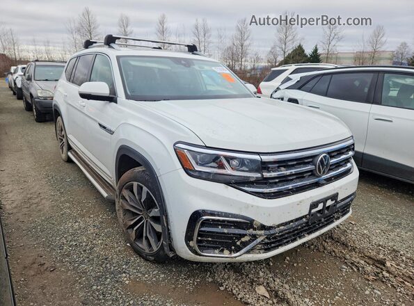1V2FR2CA2MC539724 2021 VOLKSWAGEN ATLAS White Առջևի աջ