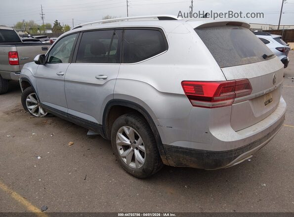 1V2GR2CA6JC537166 2018 VOLKSWAGEN ATLAS Silver Հետևի ձախ