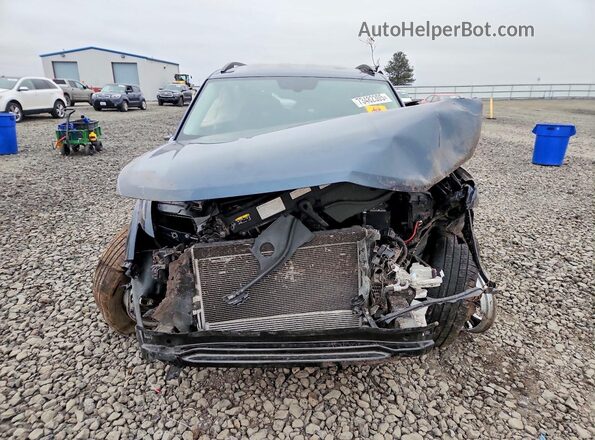 1V2HR2CA3MC525968 2021 VOLKSWAGEN ATLAS Blue Front view