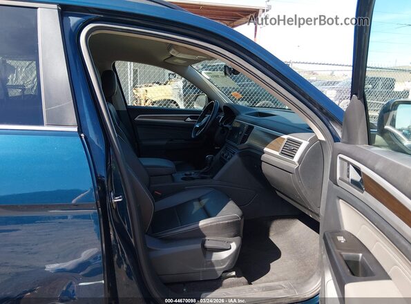 1V2HR2CA5MC552685 2021 VOLKSWAGEN ATLAS Blue Vista interior delantera