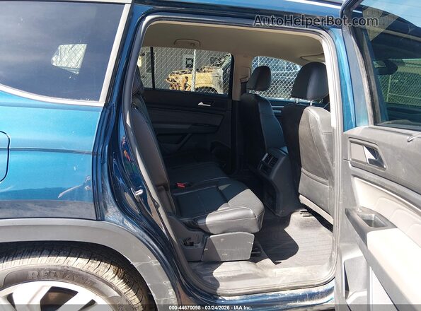 1V2HR2CA5MC552685 2021 VOLKSWAGEN ATLAS Blue Vista de la etiqueta del VIN