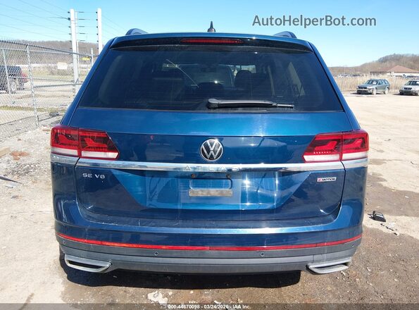 1V2HR2CA5MC552685 2021 VOLKSWAGEN ATLAS Blue 