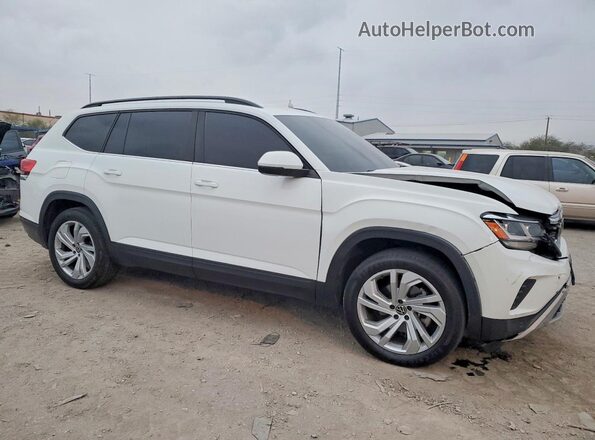 1V2HR2CA8MC567312 2021 VOLKSWAGEN ATLAS White Передня права чверть