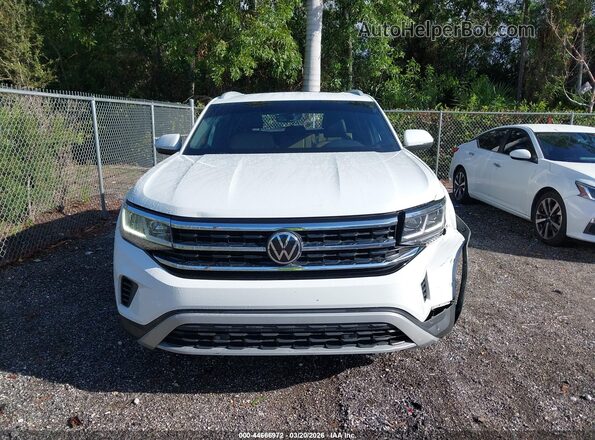 1V2JC2CA0MC230331 2021 VOLKSWAGEN ATLAS White Instrument cluster view