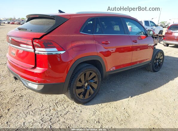 1V2JE2CA3SC220349 2025 VOLKSWAGEN ATLAS Red უკანა მარჯვენა
