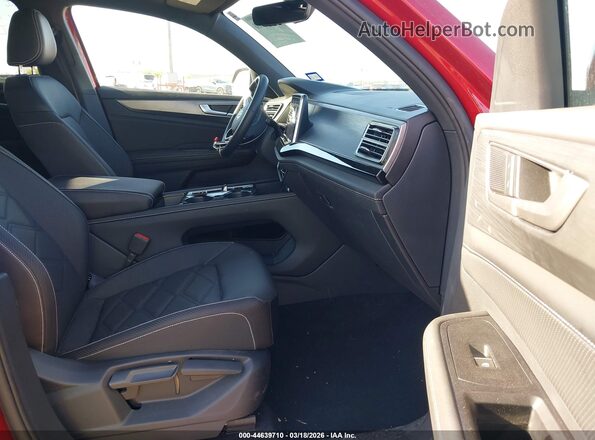 1V2JE2CA3SC220349 2025 VOLKSWAGEN ATLAS Red წინა სალონის ხედი