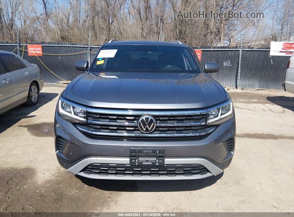 1V2JE2CA4MC205619 2021 VOLKSWAGEN ATLAS Gray Widok zestawu wskaźników
