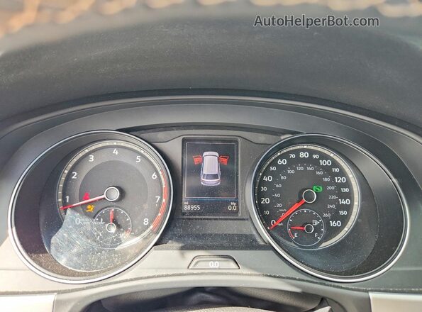 1V2JE2CA5MC201868 2021 VOLKSWAGEN ATLAS Black Widok zestawu wskaźników