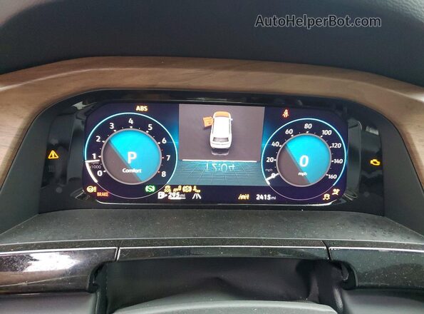 1V2JN2CA1TC516309 2026 VOLKSWAGEN ATLAS Gray Vista del cuadro de instrumentos