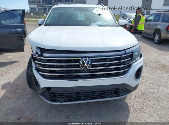 1V2JR2CA1SC532951 2025 VOLKSWAGEN ATLAS White Instrument cluster view