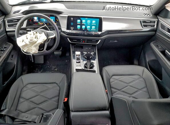 1V2KE2CA9SC230288 2025 VOLKSWAGEN ATLAS Зеленый Вид панели приборов
