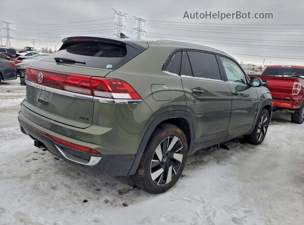 1V2KE2CA9SC230288 2025 VOLKSWAGEN ATLAS Зеленый Задняя правая четверть