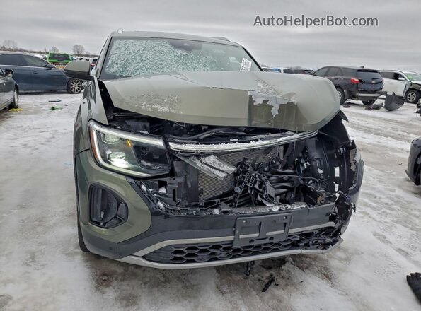 1V2KE2CA9SC230288 2025 VOLKSWAGEN ATLAS Зеленый Вид спереди
