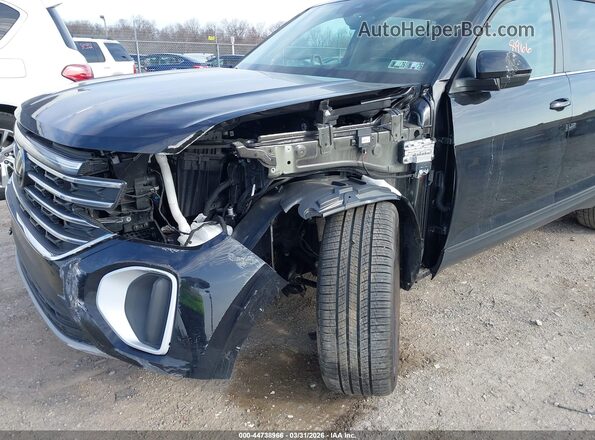 1V2KN2CA2TC504447 2026 VOLKSWAGEN ATLAS Black Դիմացի տեսք