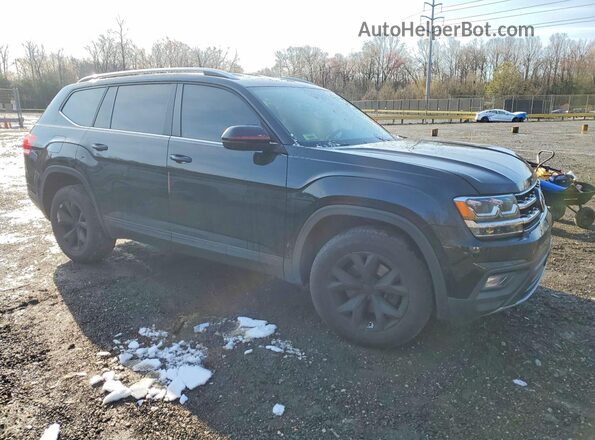 1V2KR2CA0JC517425 2018 VOLKSWAGEN ATLAS Черный Передняя правая четверть