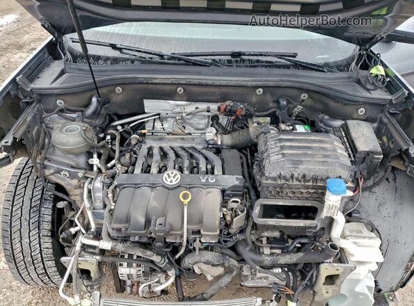 1V2KR2CA4MC600151 2021 VOLKSWAGEN ATLAS Gray Vista del compartimento del motor