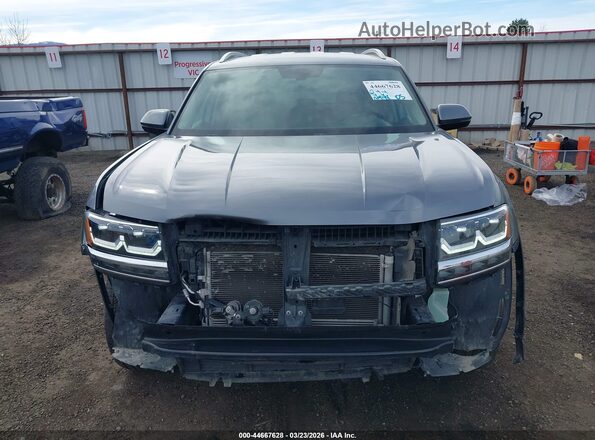 1V2KR2CA9JC552576 2018 VOLKSWAGEN ATLAS Gray Widok wnętrza z tyłu